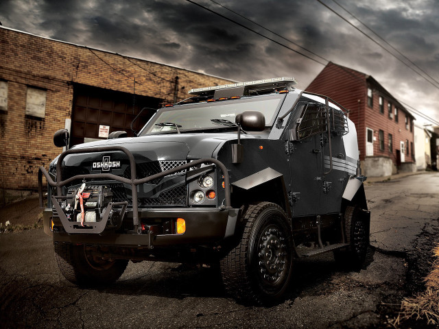 Black armor vehicle street building free wallpaper - medium preview image