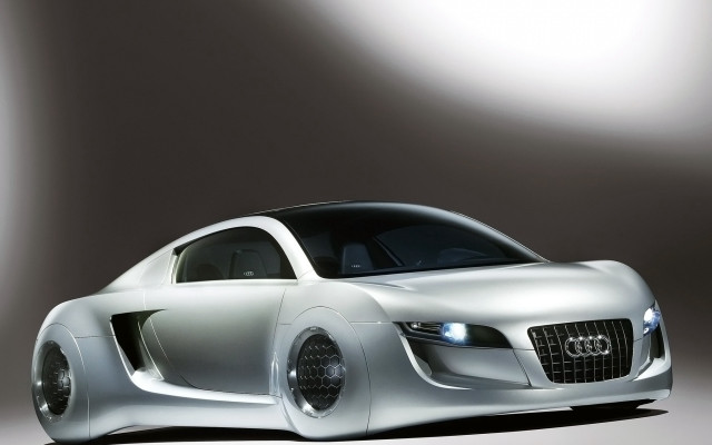 White car black top light free wallpaper - medium preview image