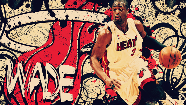 Man yellow jersey basketball graffiti free wallpaper - medium preview image