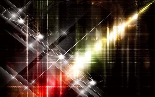 Colorful abstract lines stars light free wallpaper - medium preview image
