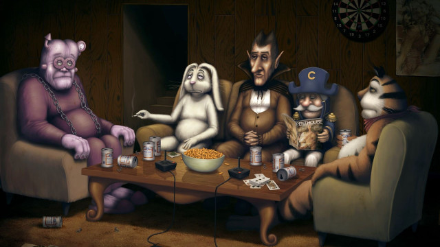 Group of people table food free wallpaper - medium preview image