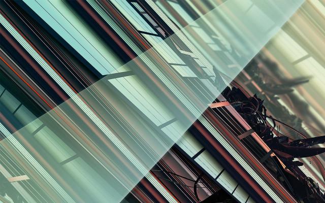 Clock tower modular constructivism bridge free wallpaper - medium preview image