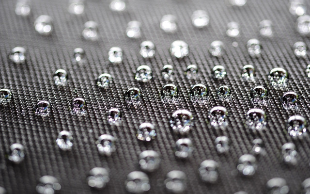 Water droplets micro details bokeh free wallpaper - medium preview image