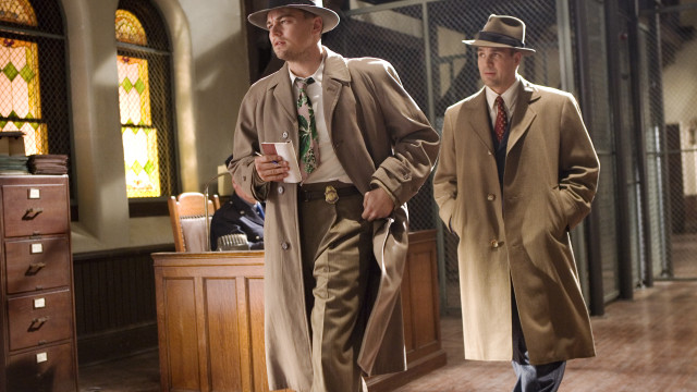 Two men coats hats coffee free wallpaper - medium preview image