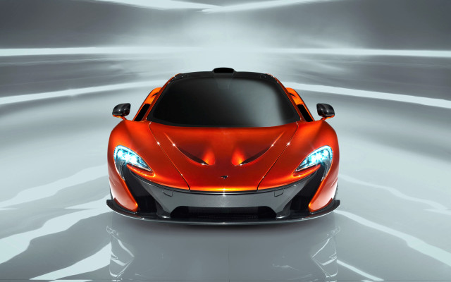 Red sports car studio white #2 free wallpaper - medium preview image