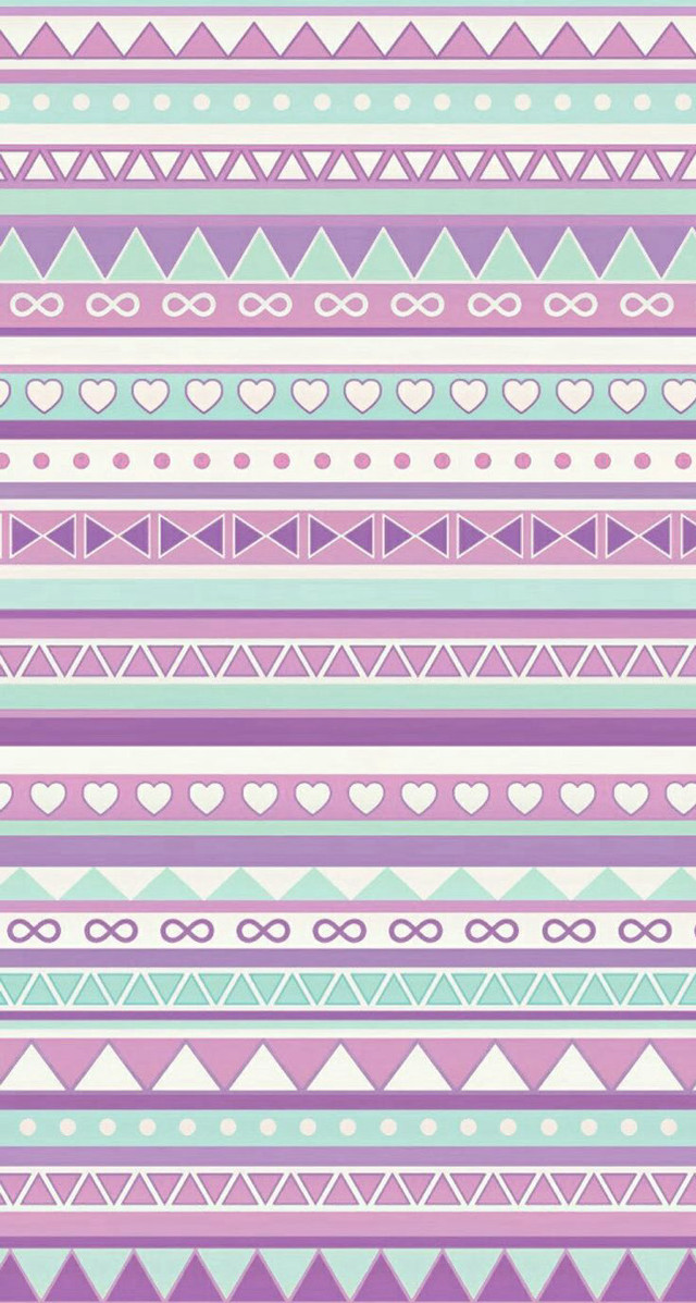 Hearts lines pattern purple background #2 free wallpaper - medium preview image