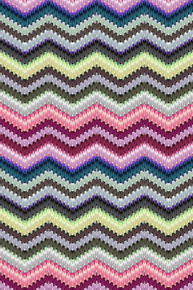 Knitted pattern wavy lines pink free wallpaper - medium preview image