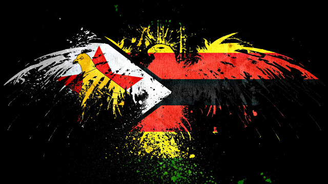 Grungy flag bird back flag free wallpaper - medium preview image