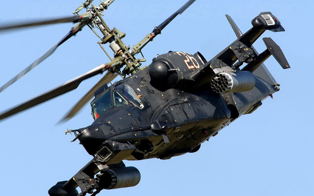 Helicopter blue sky propellers military free wallpaper - medium preview image