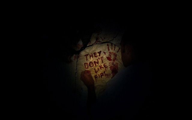 No life sign blood dripping free wallpaper - medium preview image