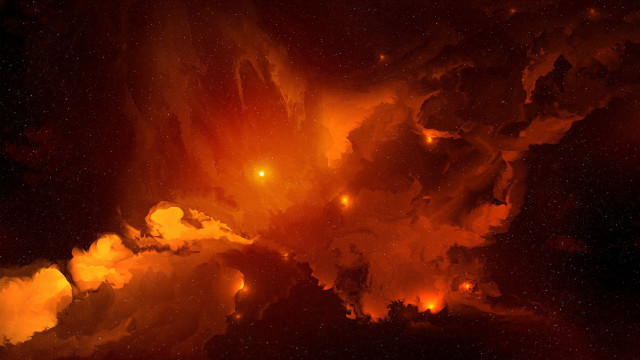 Colorful cloud bright light star free wallpaper - medium preview image