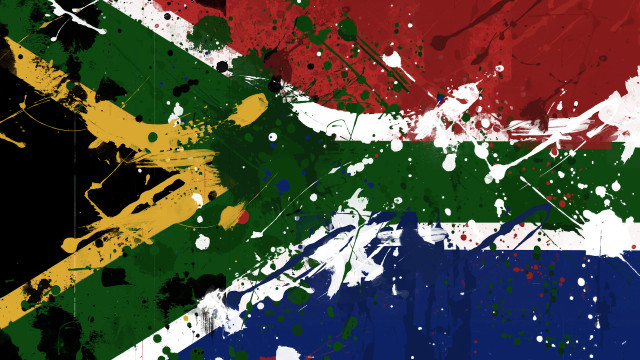 Flag paint splatters arts movement free wallpaper - medium preview image
