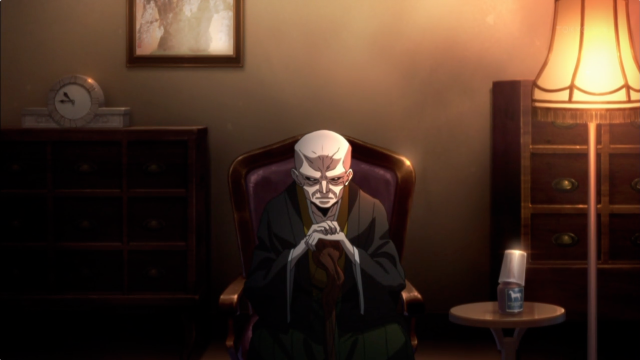 Man sitting chair room lamp free wallpaper - medium preview image