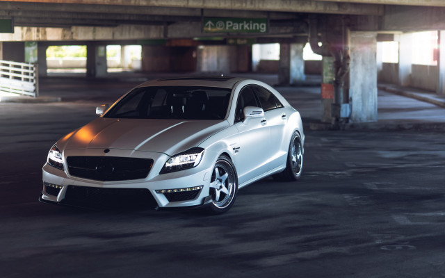 White car parking garage meter #3 free wallpaper - medium preview image