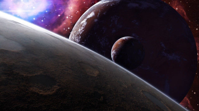 Distant object star foreground space free wallpaper - medium preview image