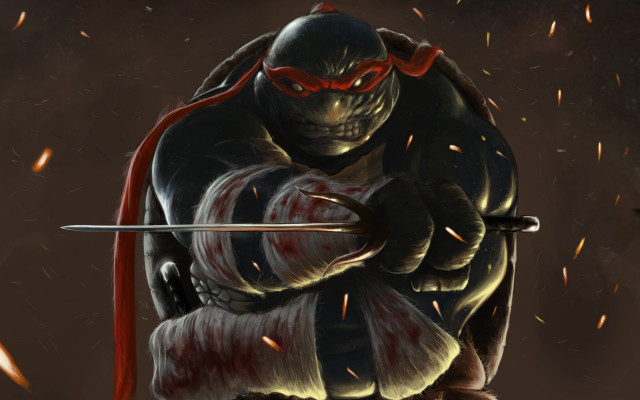 Masked warrior bloodied armor demon free wallpaper - medium preview image