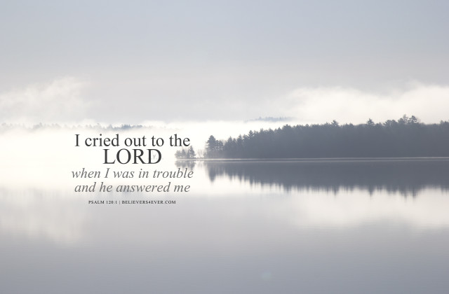 Lake foggy sky quote lord free wallpaper - medium preview image