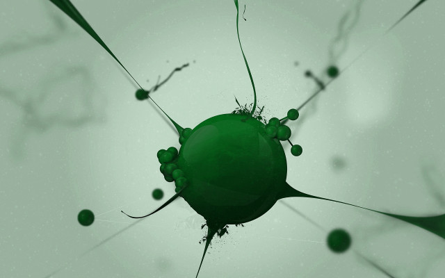 Green cellphone balloon moon galaxy free wallpaper - medium preview image