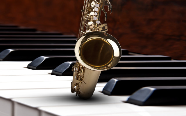 Saxophone piano keys harlem renaissance free wallpaper - medium preview image