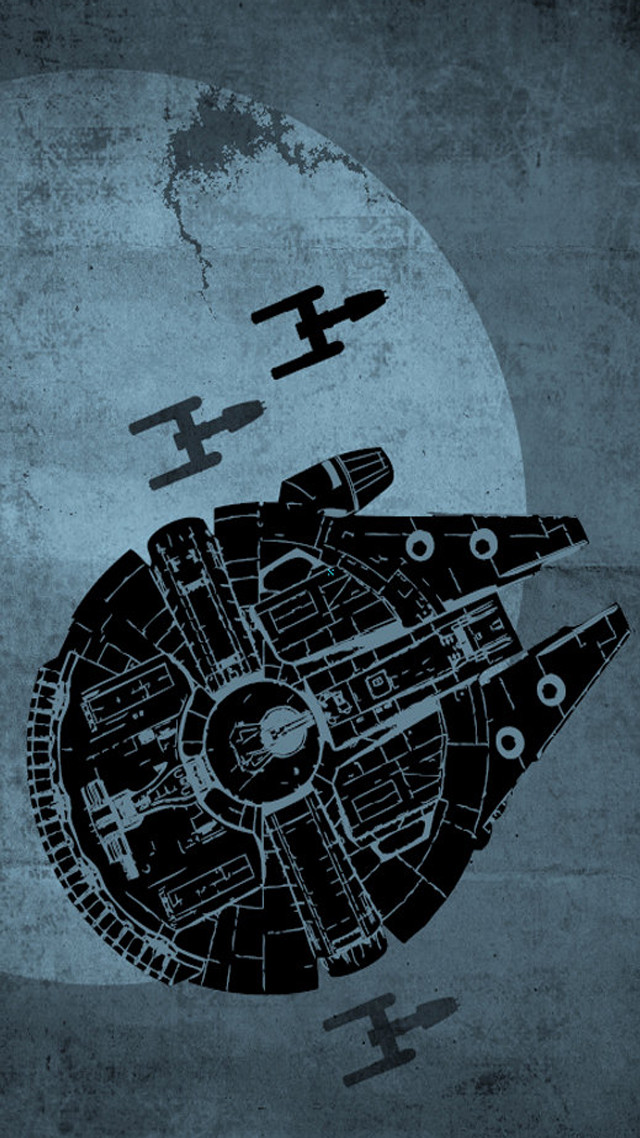 Star wars poster spaceship plane free wallpaper - medium preview image
