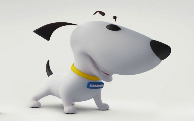 Cartoon dog collar tag furry free wallpaper - medium preview image