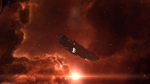 Spaceship starry sky bright light free wallpaper - medium preview image