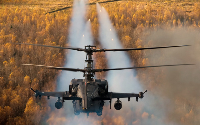Military helicopter embers explosion sunset free wallpaper - medium preview image