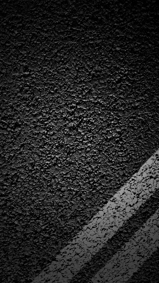 Black white street white line free wallpaper - medium preview image