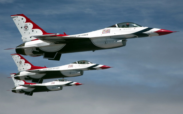 Jets sky clouds birds pilot free wallpaper - medium preview image