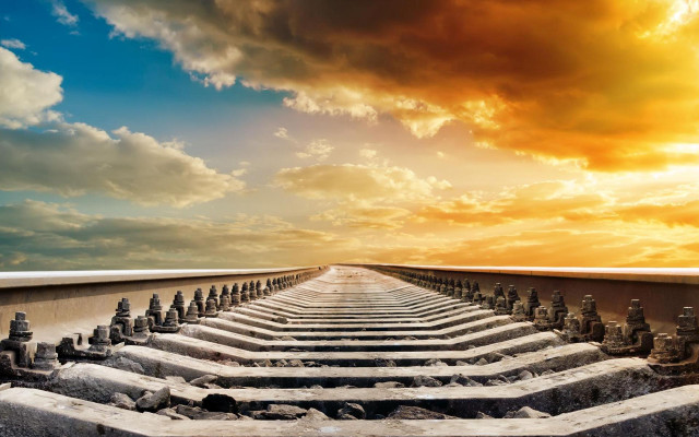Steps sky clouds sun statues free wallpaper - medium preview image