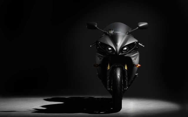 Motorcycle dark headlights digital rendering free wallpaper - medium preview image
