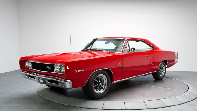 Red car circular display white free wallpaper - medium preview image