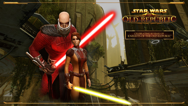 Star wars game lightsabers woman free wallpaper - medium preview image