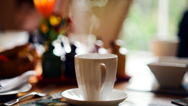 Coffee spoon fork napkin stilllife free wallpaper - medium preview image