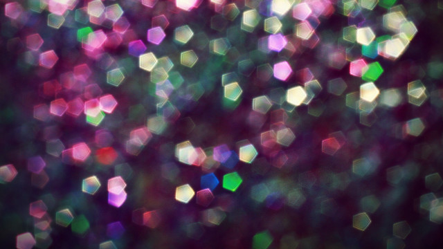 Blurry colored lights microscopic holography free wallpaper - medium preview image