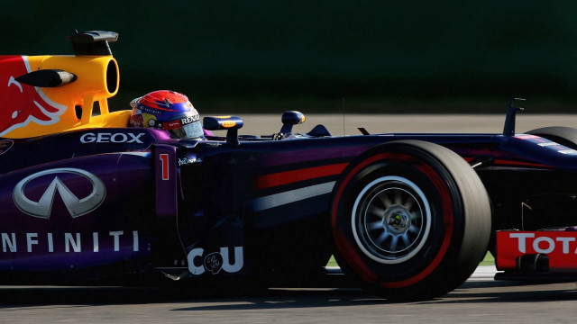 Red bull racing cubist car free wallpaper - medium preview image