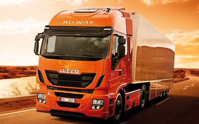 Truck sunset mountain cloud digital free wallpaper - medium preview image