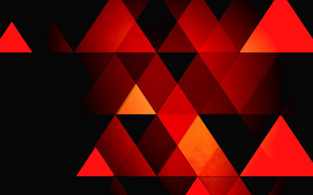 Red triangle abstract geometric checkered free wallpaper - medium preview image
