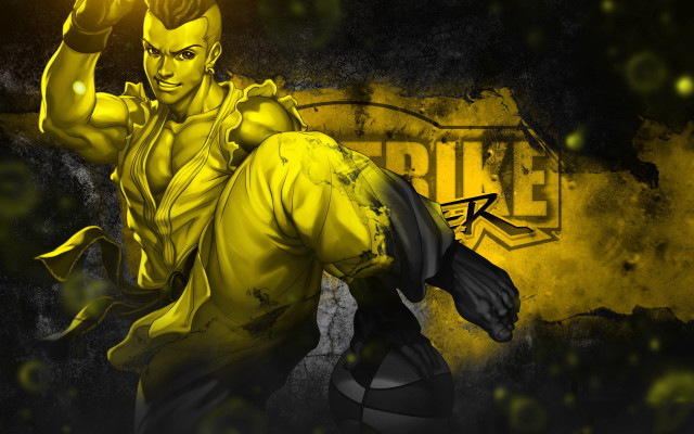 Yellow male basketball shock art free wallpaper - medium preview image