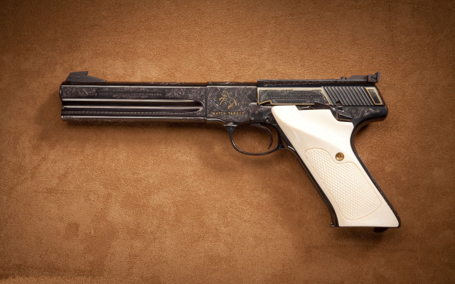 White handle black grip brown free wallpaper - medium preview image