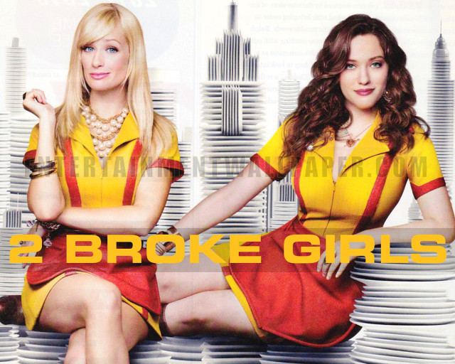 Two girls plates city red free wallpaper for desktop - medium preview image