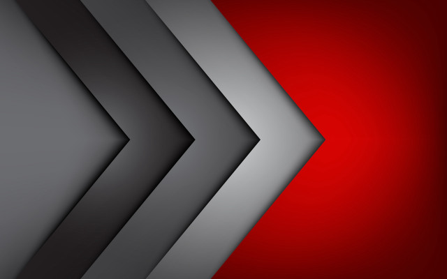 Red grey black arrow red free wallpaper - medium preview image