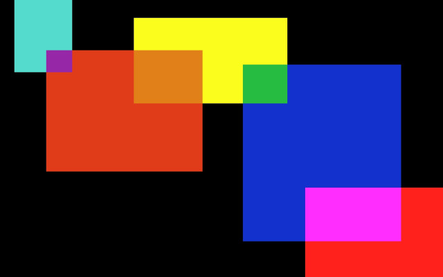 Colorful square red yellow blue free wallpaper - medium preview image