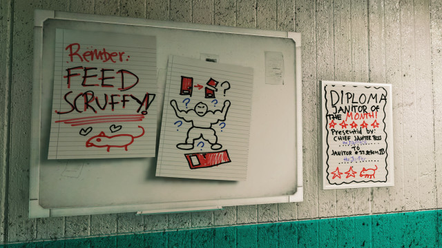 Bathroom wall writing mirror sign free wallpaper - medium preview image