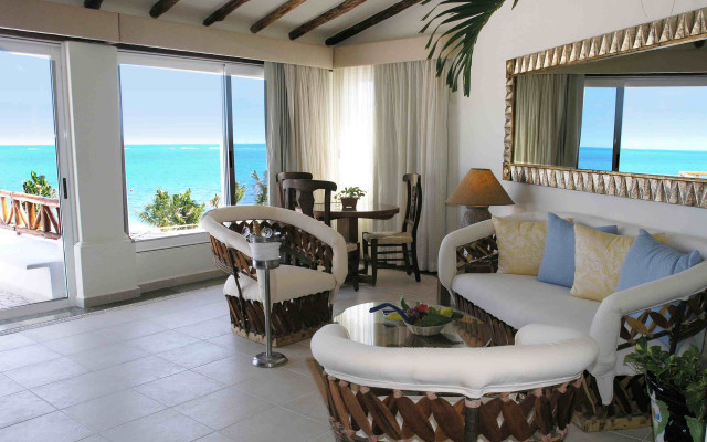 Living room ocean view luxury free wallpaper - medium preview image