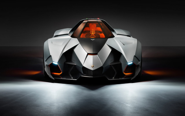 Futuristic car brightlight blackbackground redlight free wallpaper - medium preview image