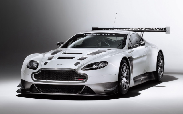 White car racing stripe studio free wallpaper - medium preview image