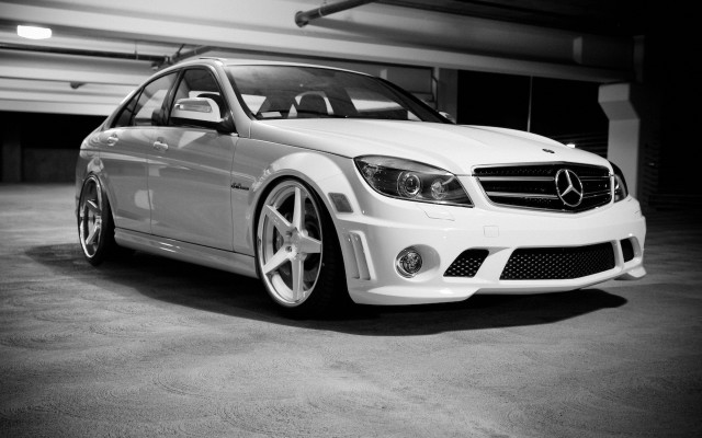 White car parking garage meter free wallpaper - medium preview image