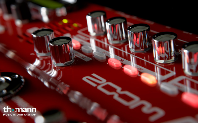 Red electronic device knobs synchromism free wallpaper - medium preview image