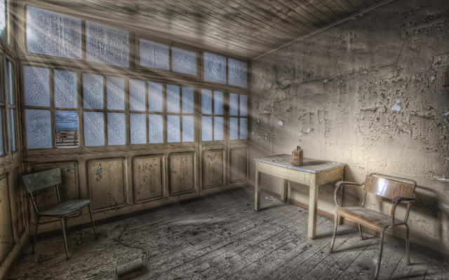 Ocean view room table chairs free wallpaper - medium preview image